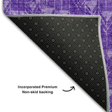 addison mayfield amf514 purple rug