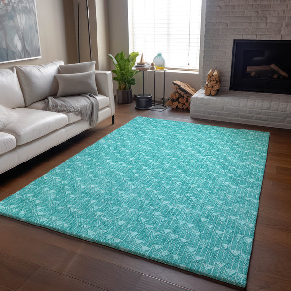 addison mayfield amf514 teal rug