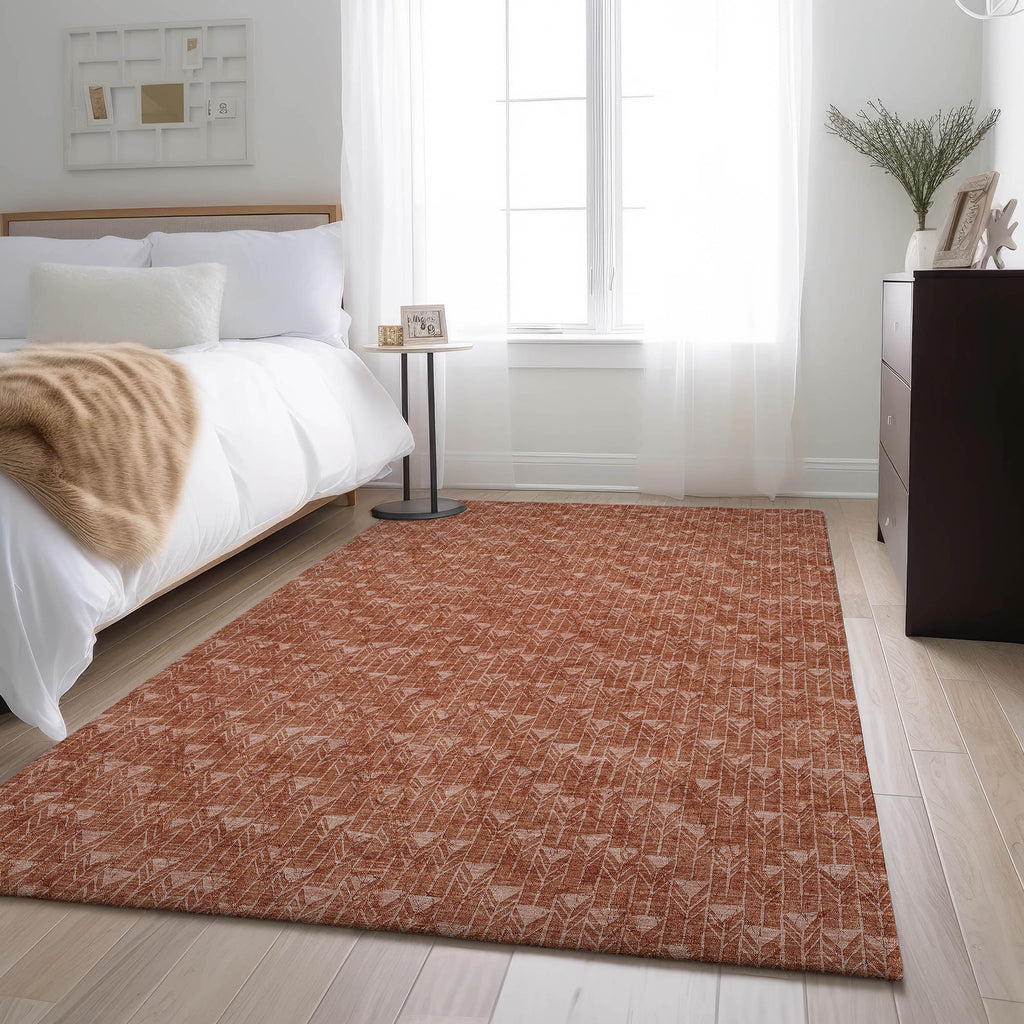 addison mayfield amf514 terracotta rug