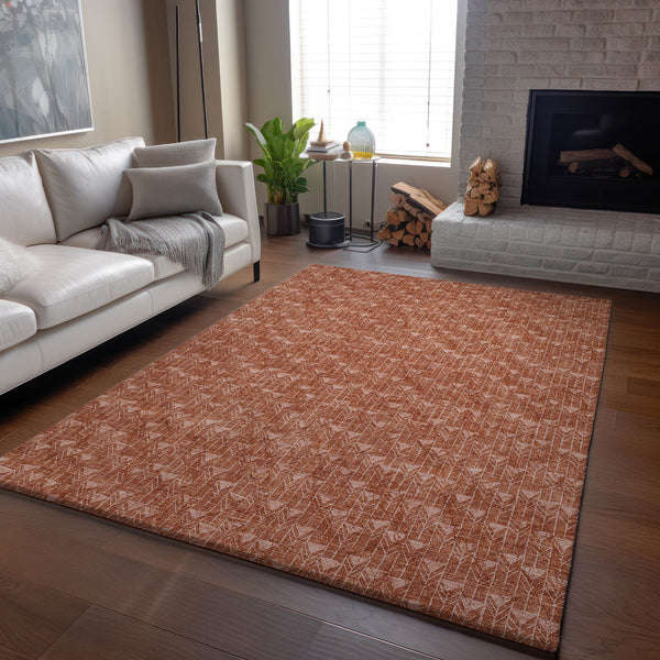 addison mayfield amf514 terracotta rug