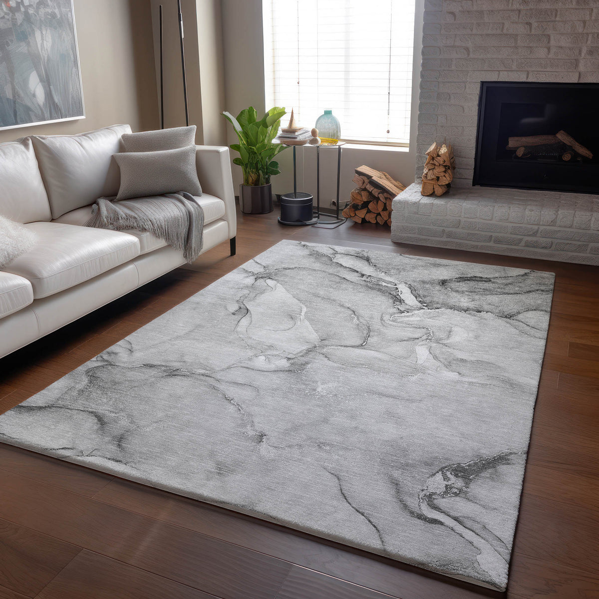 addison mayfield amf516 gray rug