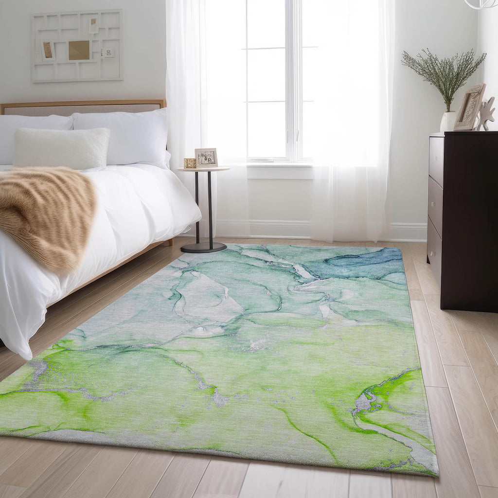 addison mayfield amf516 green rug