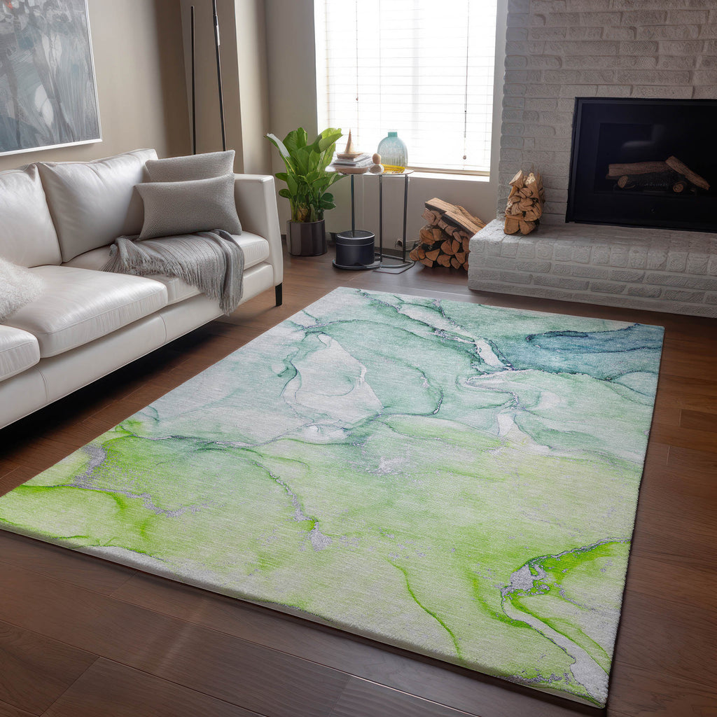 addison mayfield amf516 green rug