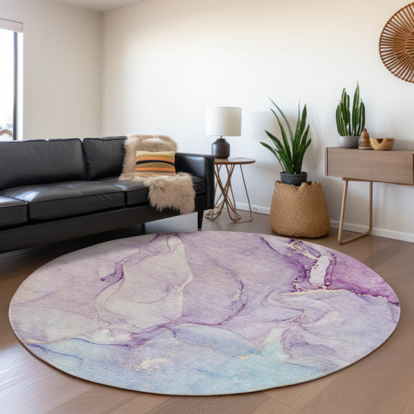 addison mayfield amf516 purple rug