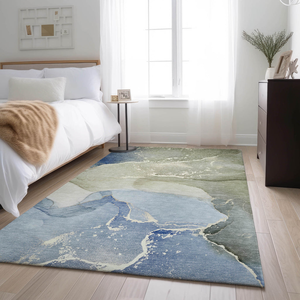 addison mayfield amf517 blue rug
