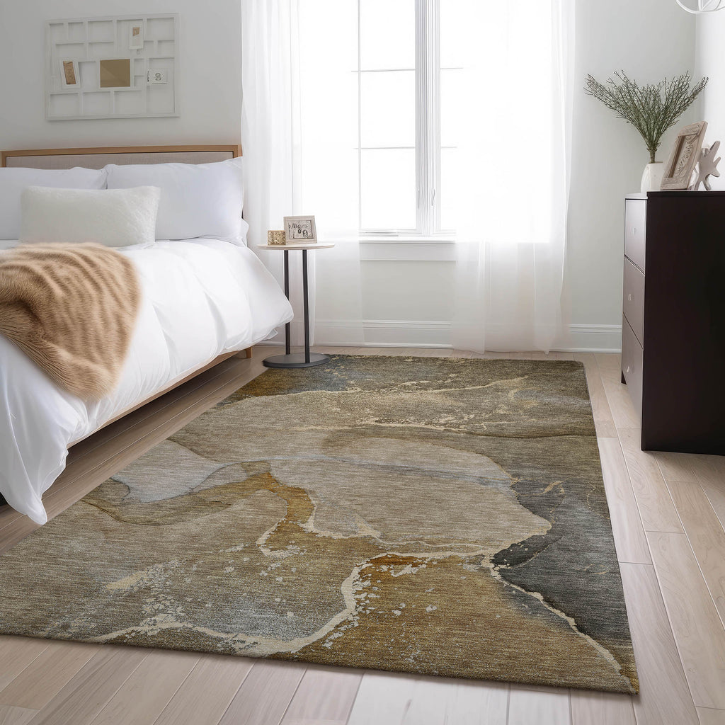 addison mayfield amf517 brown rug