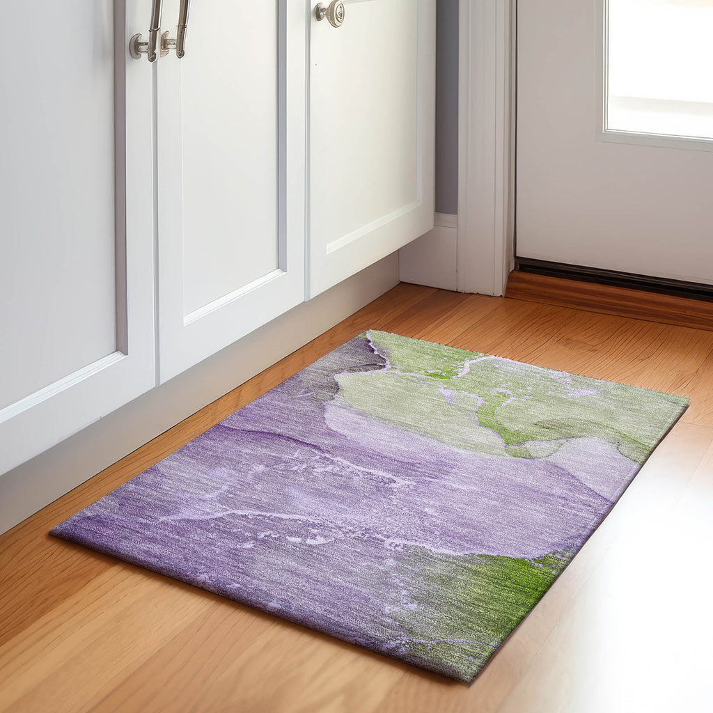 addison mayfield amf517 purple rug