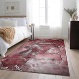addison mayfield amf518 merlot rug