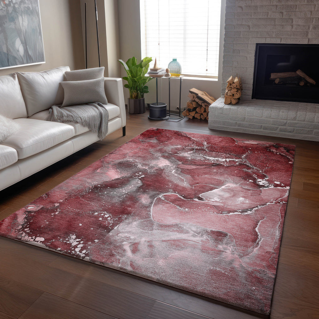 addison mayfield amf518 merlot rug