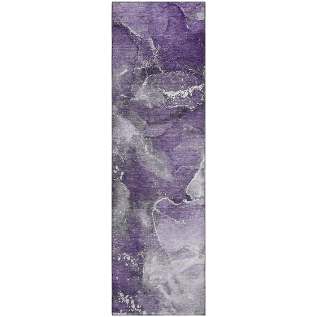 addison mayfield amf518 purple rug