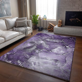addison mayfield amf518 purple rug