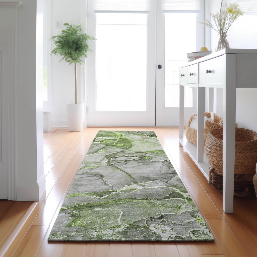 addison mayfield amf519 green rug