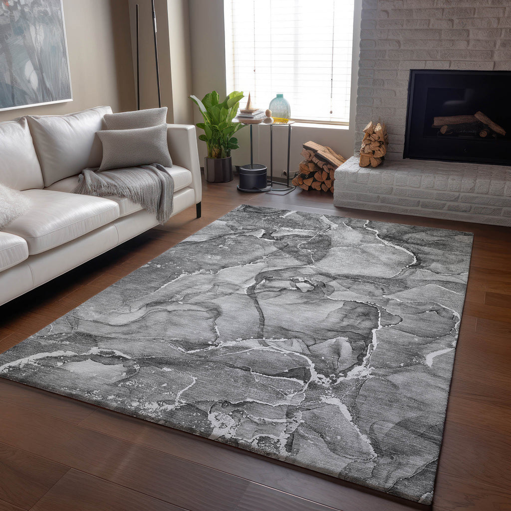 addison mayfield amf519 pewter rug