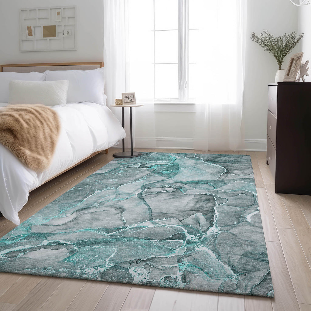 addison mayfield amf519 teal rug