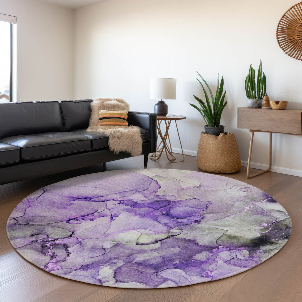 addison mayfield amf520 purple rug