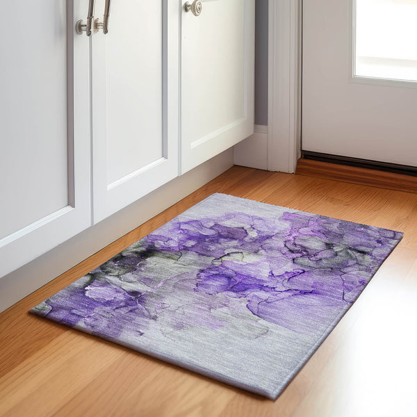 addison mayfield amf520 purple rug