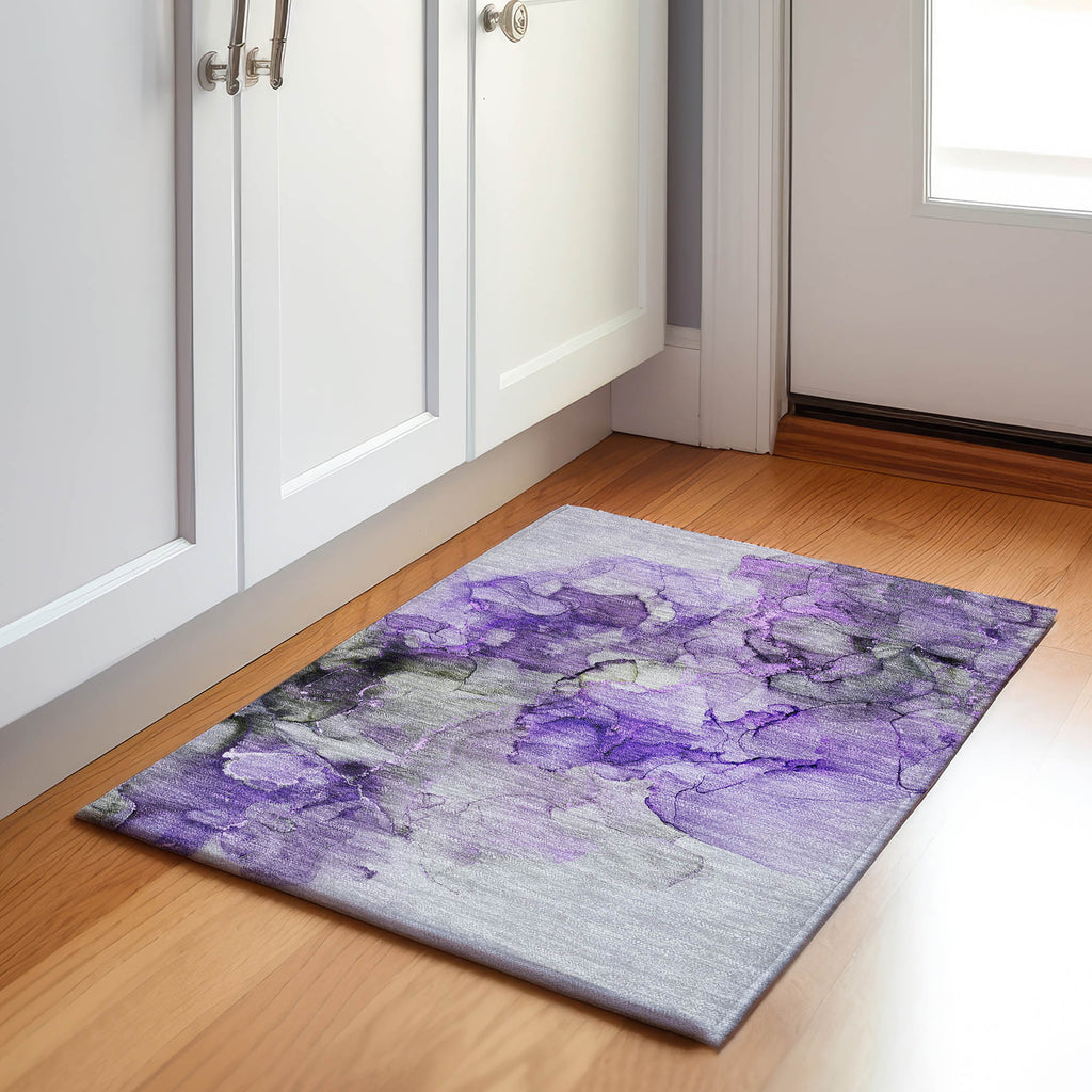 addison mayfield amf520 purple rug