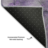 addison mayfield amf520 purple rug