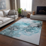 addison mayfield amf520 teal rug