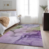 addison mayfield amf521 purple rug