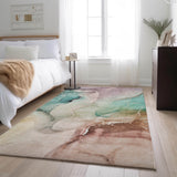 addison mayfield amf521 teal rug