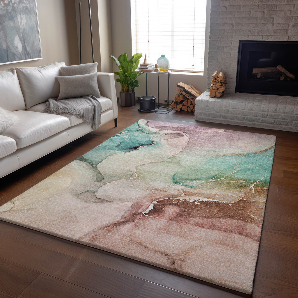 addison mayfield amf521 teal rug