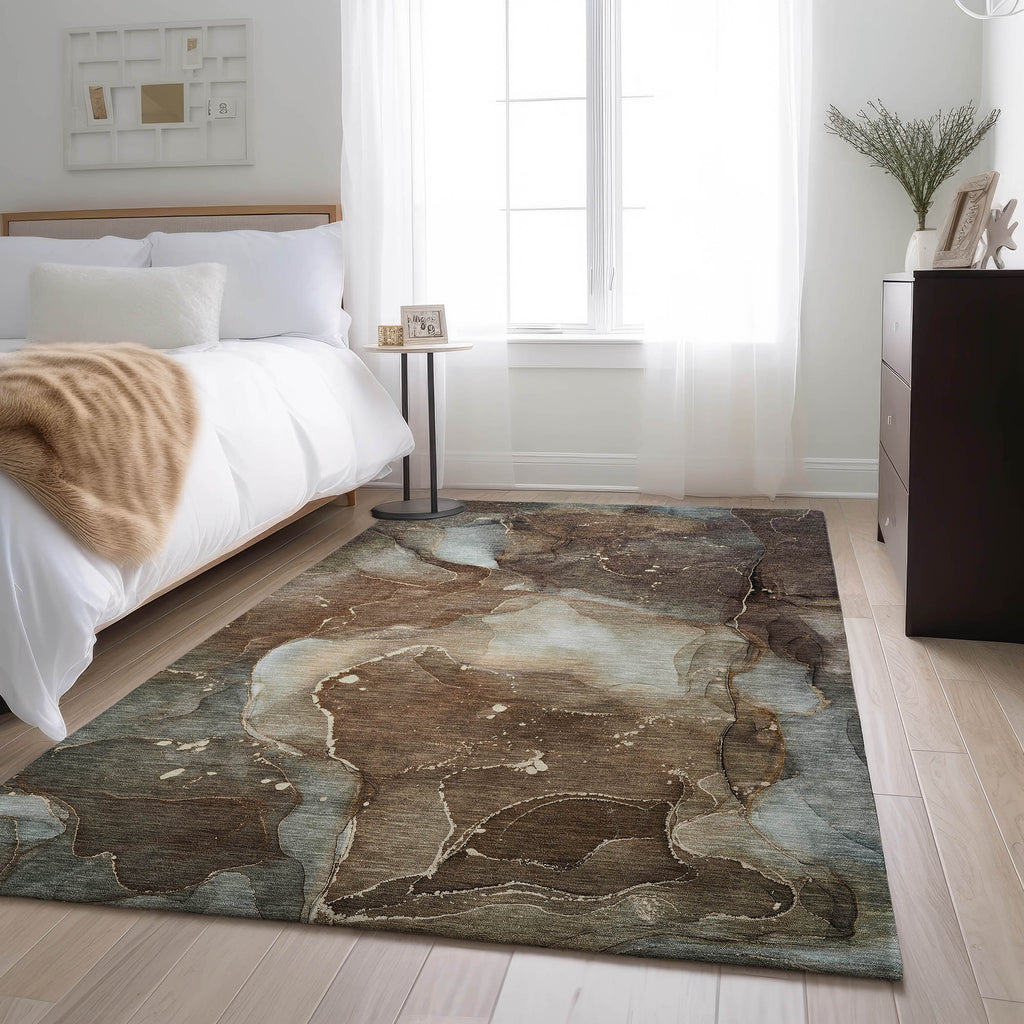 addison mayfield amf522 brown rug