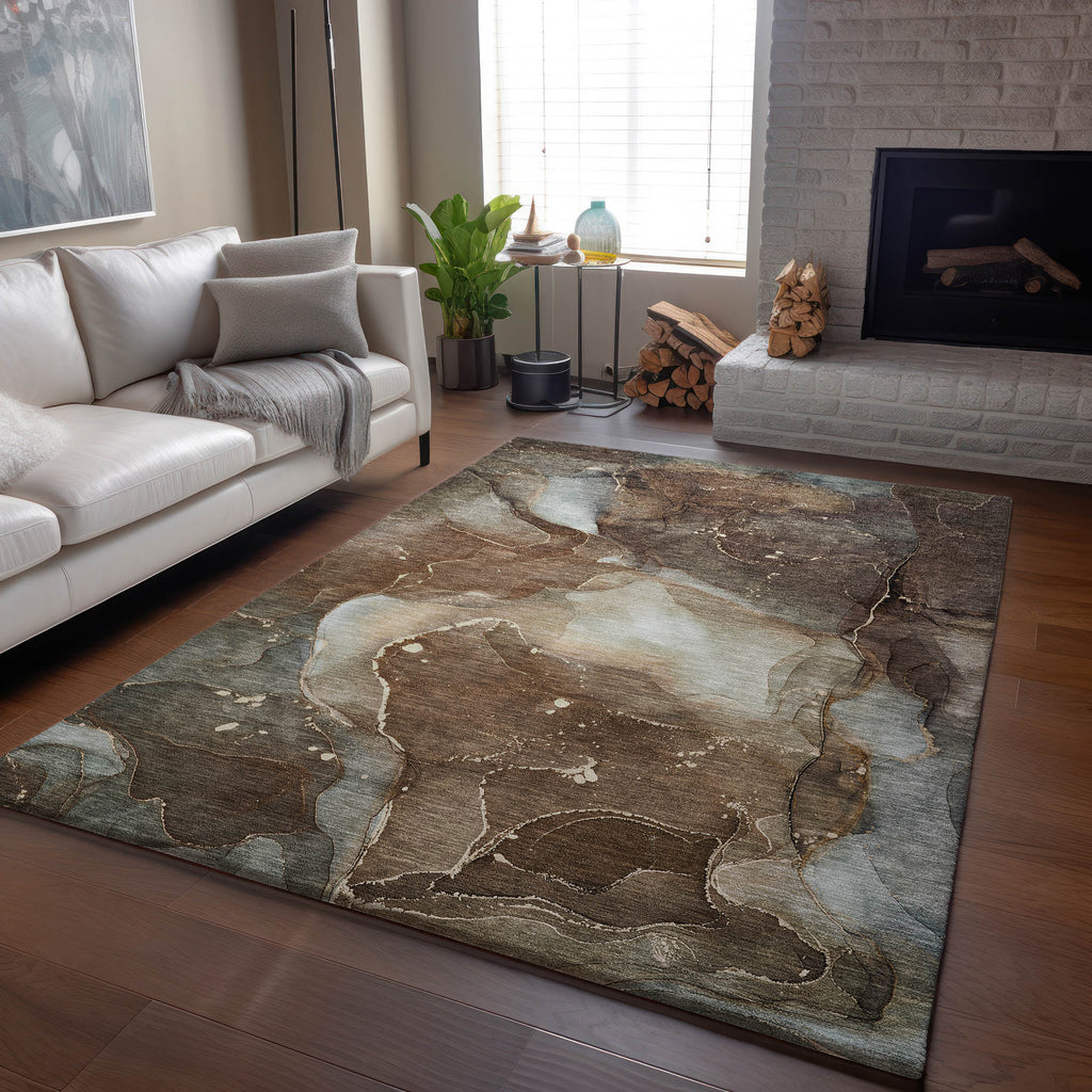 addison mayfield amf522 brown rug