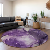 addison mayfield amf522 purple rug