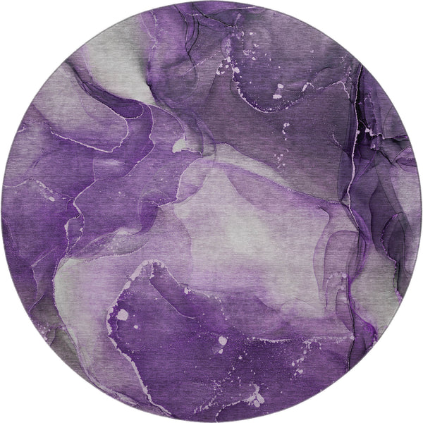 addison mayfield amf522 purple rug