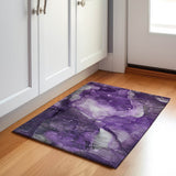 addison mayfield amf522 purple rug