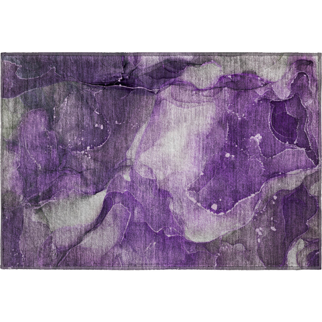 addison mayfield amf522 purple rug