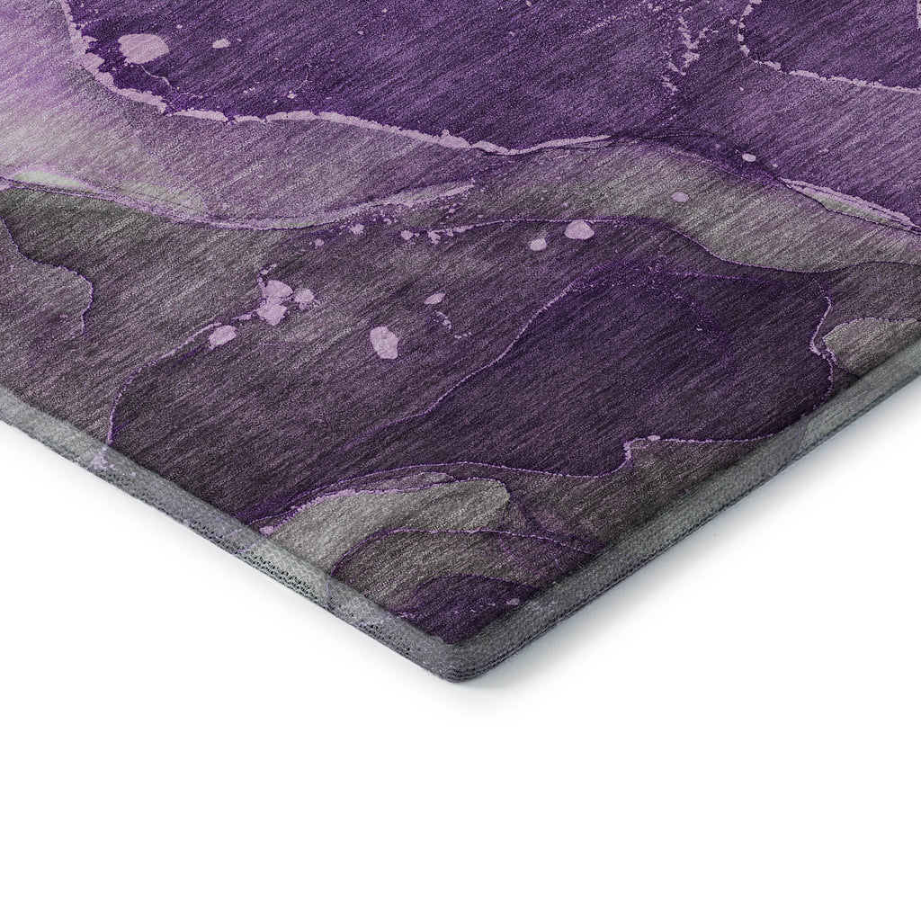 addison mayfield amf522 purple rug