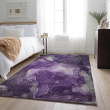 addison mayfield amf522 purple rug