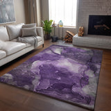 addison mayfield amf522 purple rug