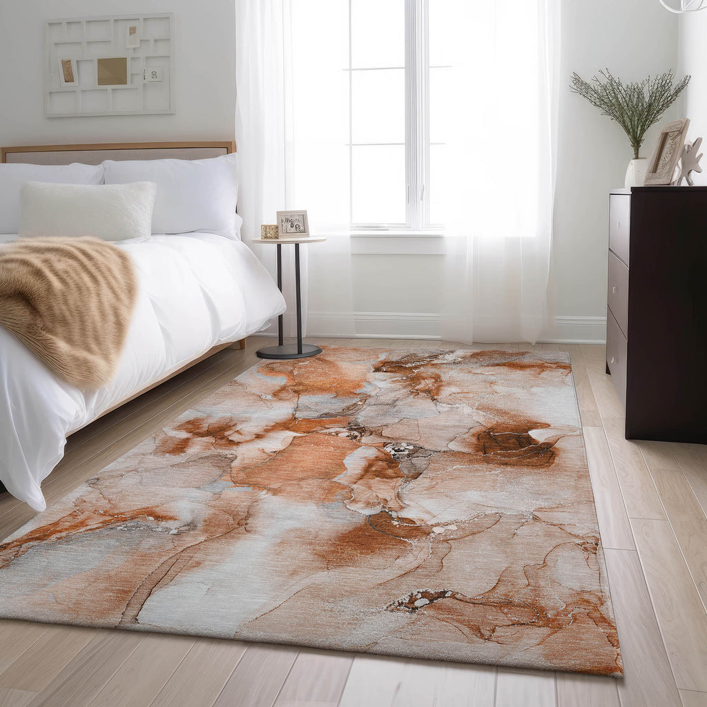 addison mayfield amf526 paprika rug