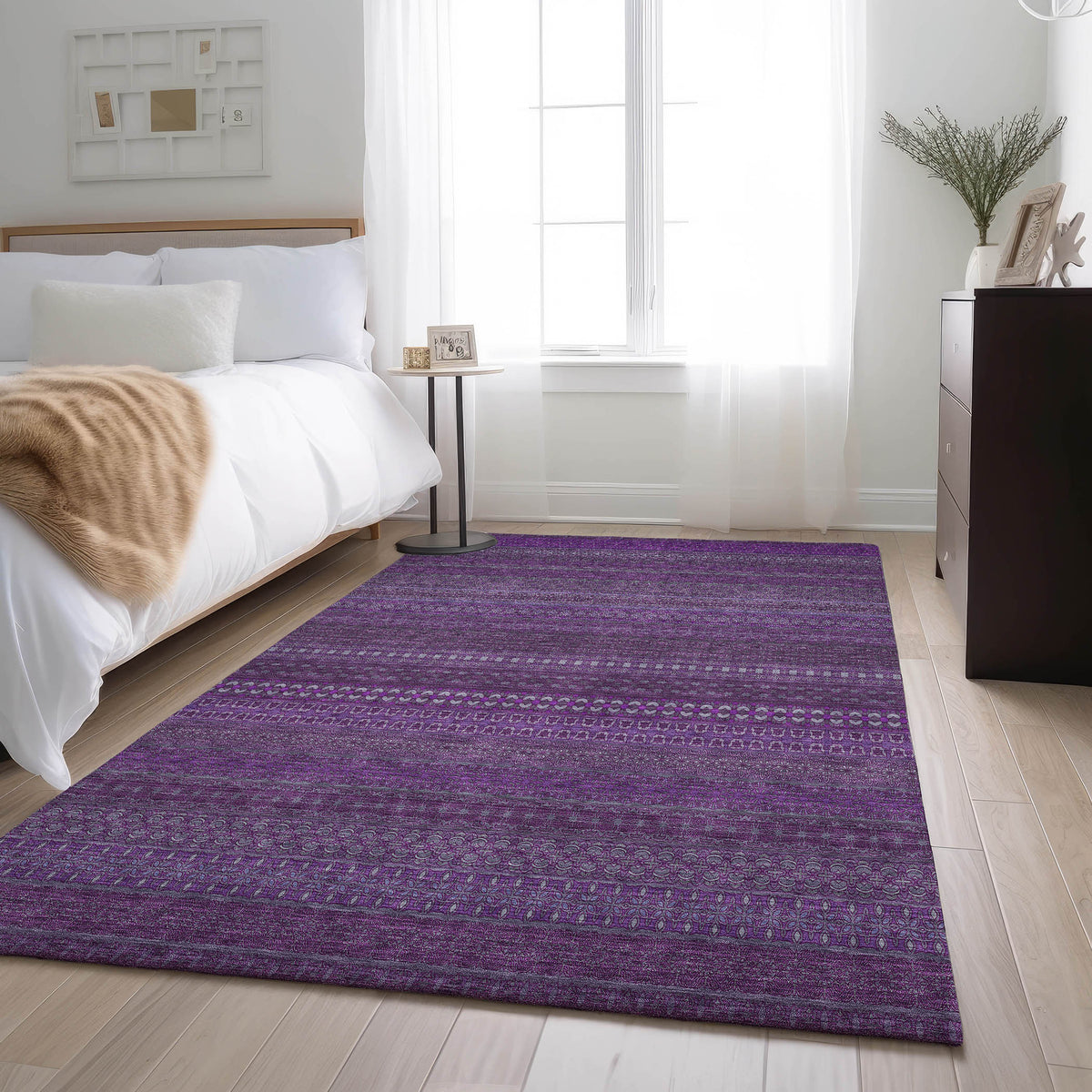 addison mayfield amf527 eggplant rug