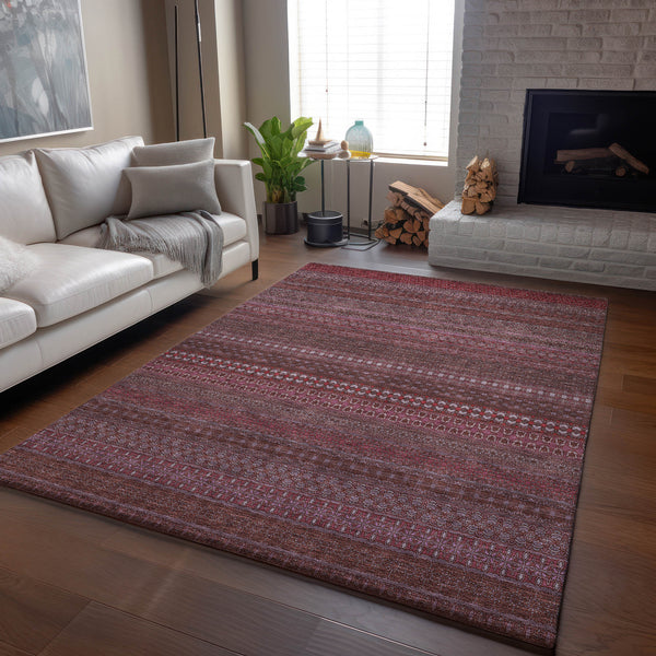 addison mayfield amf527 merlot rug