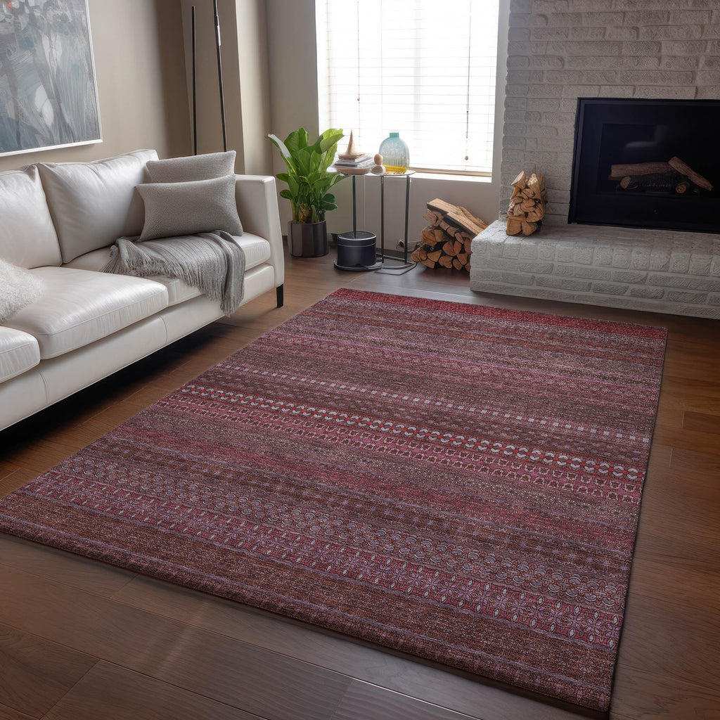 addison mayfield amf527 merlot rug