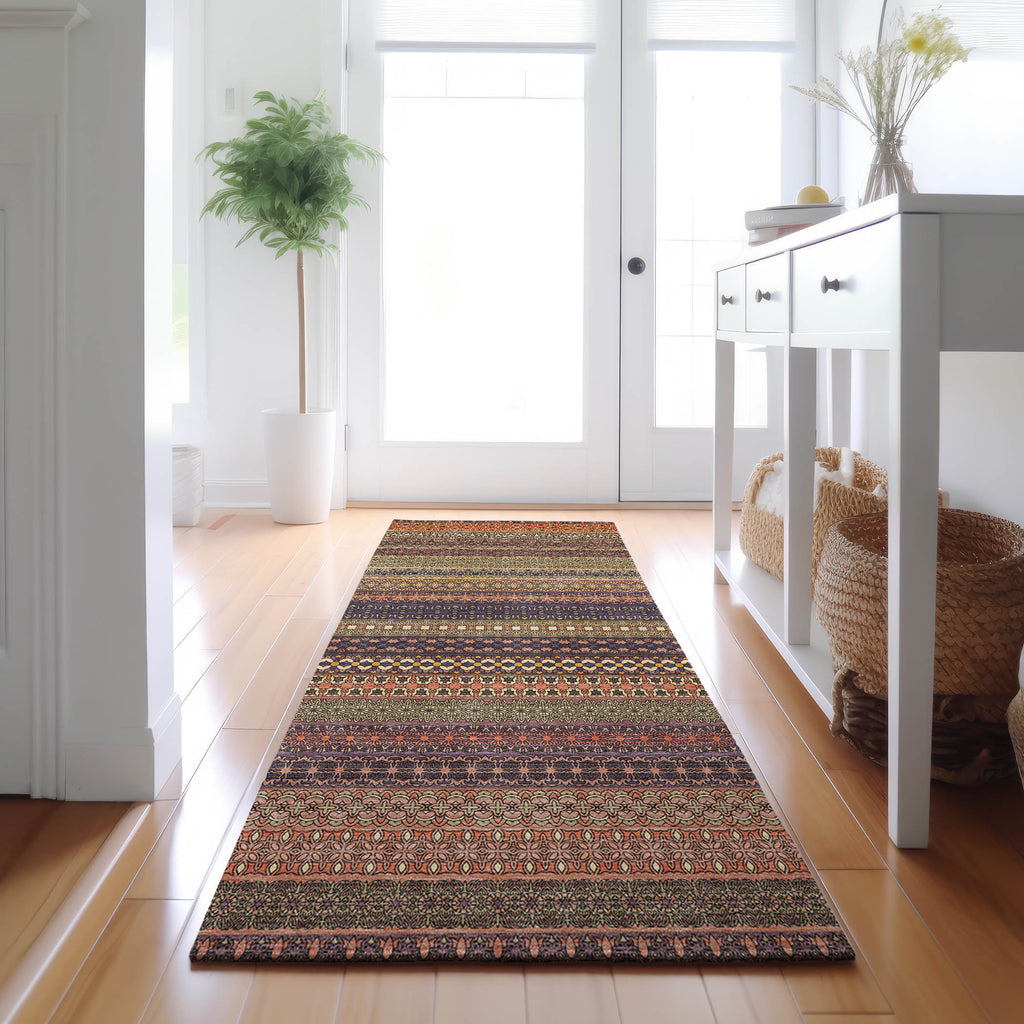 addison mayfield amf527 paprika rug