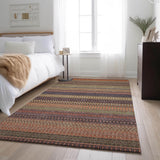 addison mayfield amf527 paprika rug