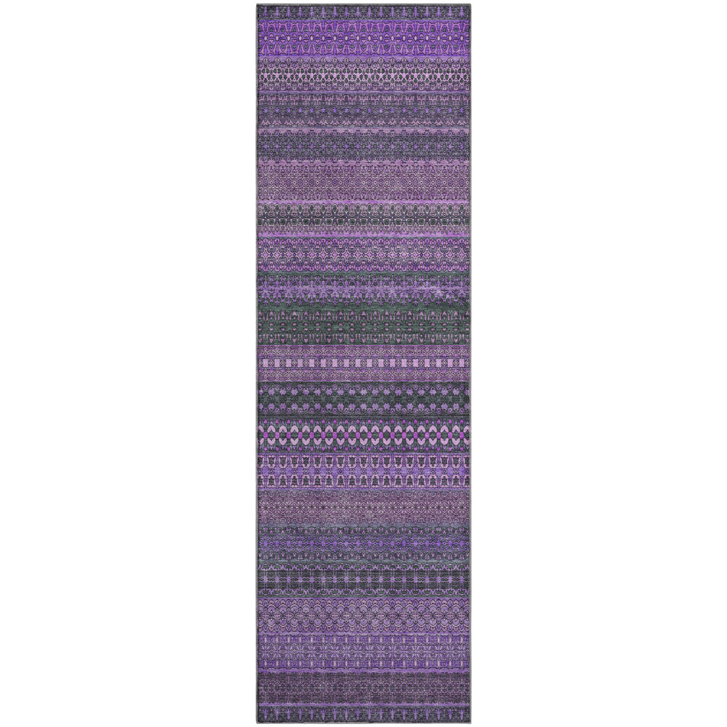 addison mayfield amf527 purple rug