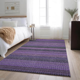 addison mayfield amf527 purple rug