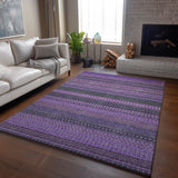 addison mayfield amf527 purple rug