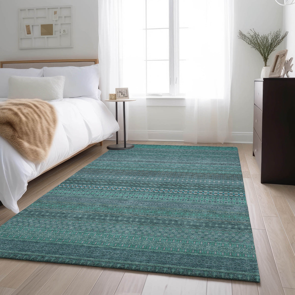 addison mayfield amf527 turquoise rug