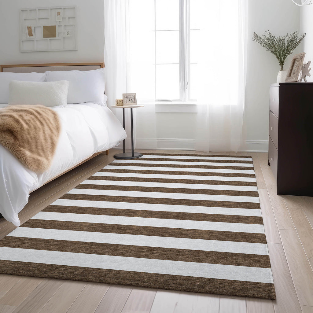 addison mayfield amf528 chocolate rug