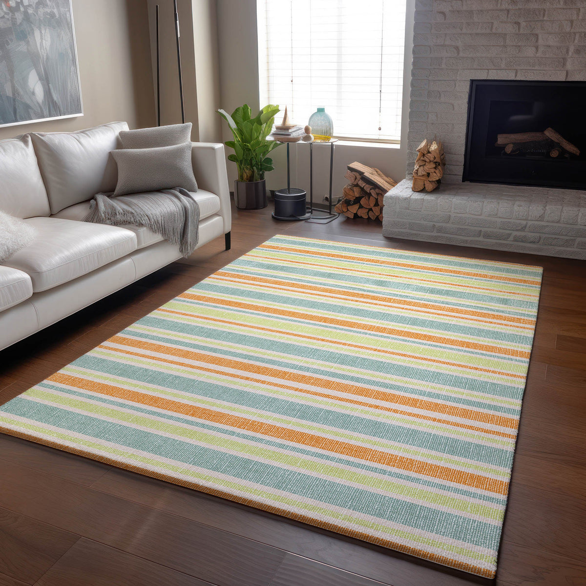 addison mayfield amf531 orange rug