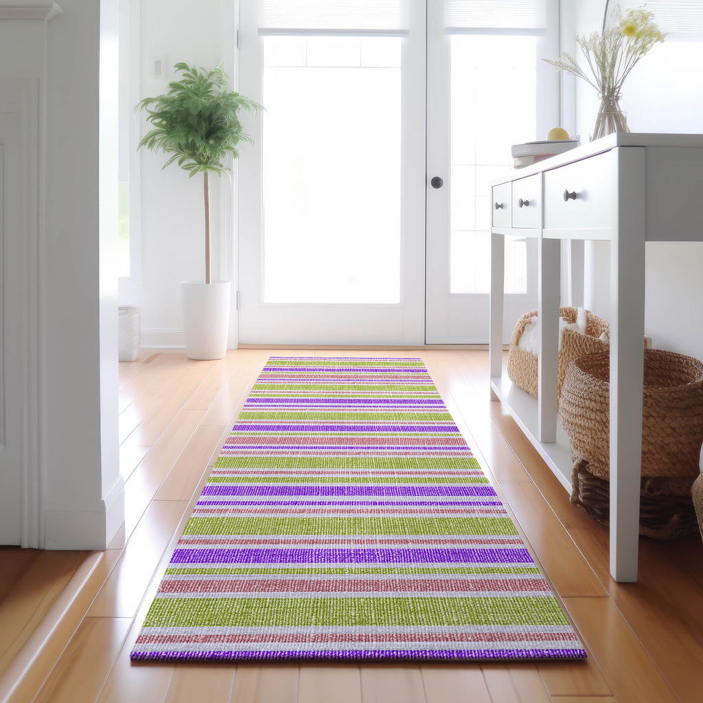 addison mayfield amf531 purple rug