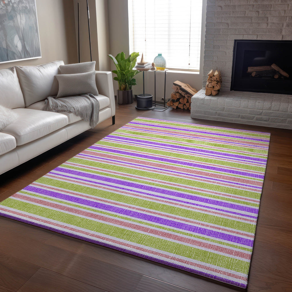 addison mayfield amf531 purple rug