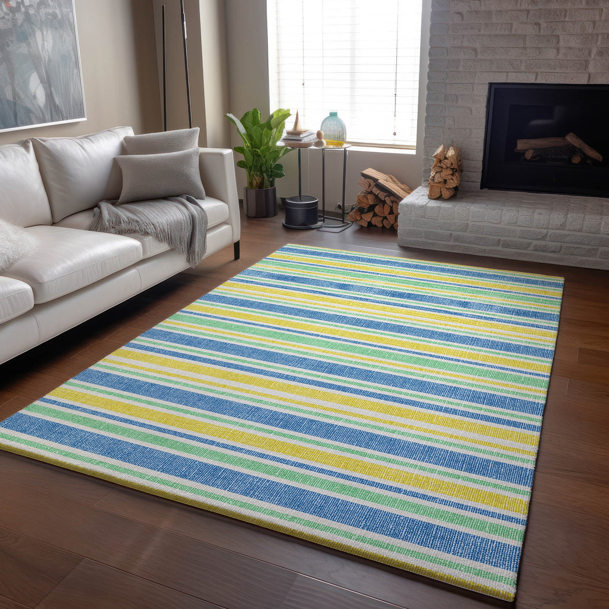 addison mayfield amf531 yellow rug